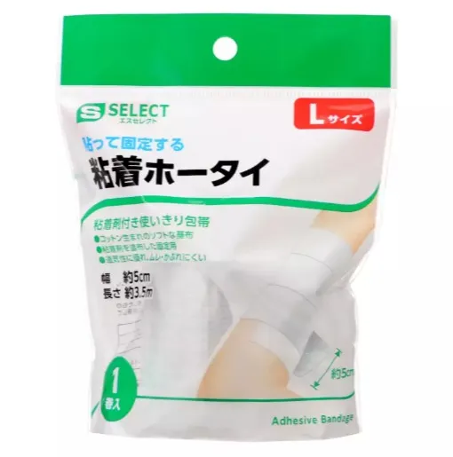 S SELECT BANDAGE ROLLS L (ADHESIVE TYPE)