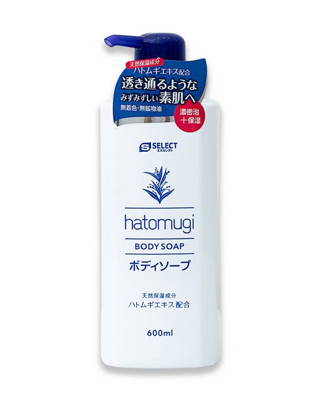 S SELECT Hatomugi Body Soap