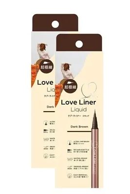 Love Liner Liquid Eyeliner R5 UltraFine Brush Dark Brown