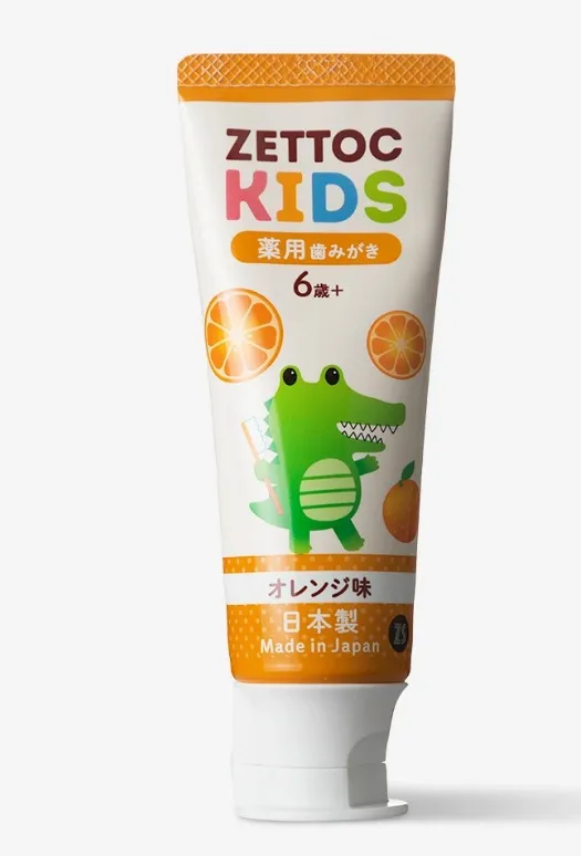 ZETTOC KIDS TOOTHPASTE ORANGE 70 G